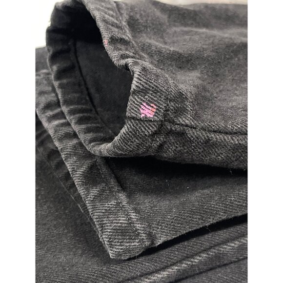 Vintage Mickey Mouse Johnny Jeans apparel denim black size 11 misses - Picture 10 of 10